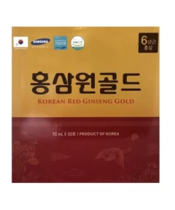 Hồng Sâm người lớn Gingseng Gold dạng nước 30 gói - Hàn