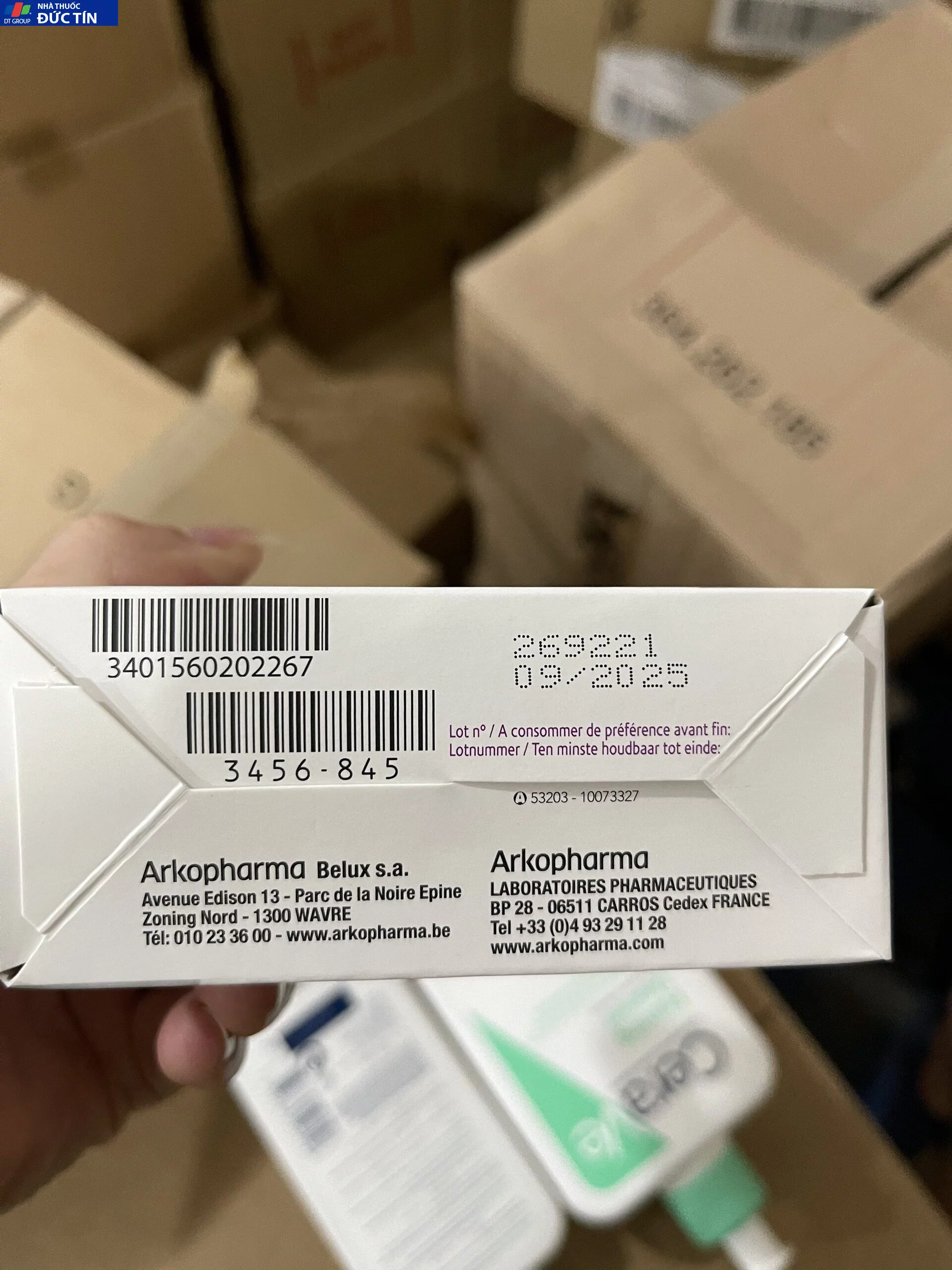 Nước uống Bổ sung Collagen đẹp da Arkopharma Perles De Peau 10 ống - Pháp 7 phap2