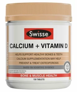 Viên uống chống loãng xương & tăng cường canxi Swisse 150v - ÚC