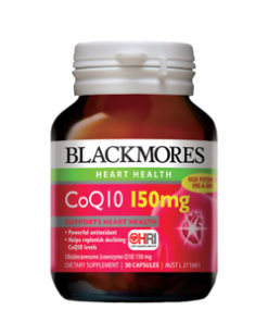 Viên uống bổ Tim Mạch CoQ10 150mg Blackmores 30 viên - Úc