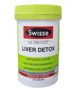 Viên uống bổ gan và giải độc Swisse Liver Detox 120v - Úc