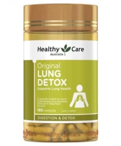 Viên uống giúp thanh lọc- giải độc phổi Healhty Care 180v - ÚC