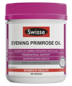 Tinh dầu hoa anh thảo Swisse Evening Primrose Oil 200v - Úc