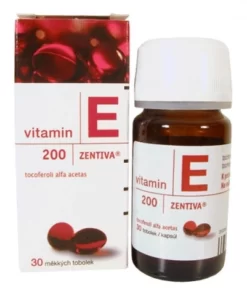 Viên uống bổ sung Vitamin E Đỏ 200mg - Nga (mẫu mới)