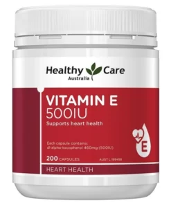 Viên Uống Bổ Sung Vitamin E 500IU Healthy Care - Úc