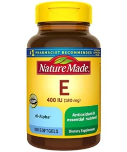 Viên Uống Bổ Sung Vitamin E Nature Made 400 IU 180v- Mỹ