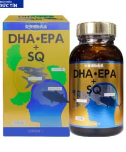 Viên uống dầu cá bổ sung DHA & EPA SQ Nichiei Bussan 330 viên (Nội địa Nhật Bản)