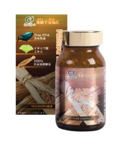 Viên uống hỗ trợ điều trị tai biến Genki Fami Nattou Ichou 3000FU 90 viên