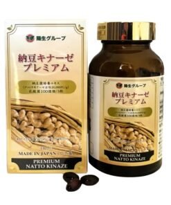 Viên uống hỗ trợ điều trị tai biến Nattokinaze Premium 20,000FU Yo Group 180 viên