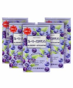 Combo 5 hộp Viên uống bổ mắt Blueberry Menard 120 viên