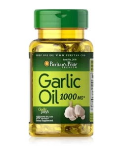 Viên uống tinh dầu tỏi Puritan Garlic 1000mg 100v- Mỹ