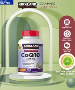 Viên uống CoQ10 300mg Kirkland lọ 100 viên của Mỹ