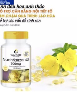 Alternative view of Tinh dầu hoa anh thảo Warnke Nachtkerzenol 500mg 100 viên - Đức