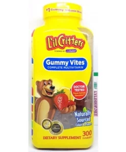 Kẹo Gummy Vites Lil Critters 300 viên cho bé từ 2y+ - Mỹ