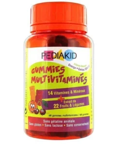 Kẹo dẻo vitamin Gommes PEDIAKID- Pháp