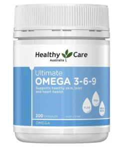 Omega 3 6 9 Healthy Care hộp 200 viên của Úc
