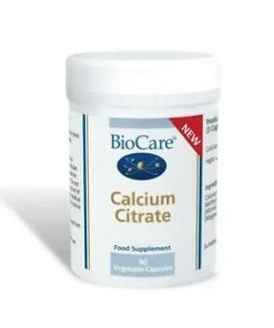 Viên uống canxi BioCare Calcium Citrate hộp 90v - Anh