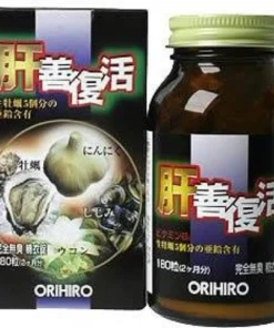 Tinh chất hàu, nghệ, tỏi Orihiro 180v - Nhật