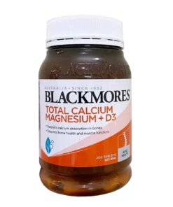 Viên hỗ trợ bổ sung Calcium Magnesium + D3 Blackmores, 200 viên