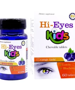 Viên nhai Hi-Eyes Kids hỗ trợ tăng cường thị lực cho bé