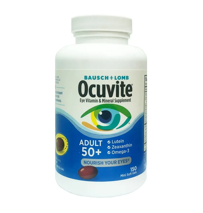 Viên uống bổ mắt Ocuvite Adult 50+ cho người trên 50 tuổi 1 Viên uống bổ mắt Ocuvite Adult 50+ cho người trên 50 tuổi