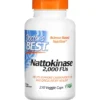 Viên uống Doctor's Best Nattokinase bổ tim mạch, hỗ trợ ngăn ngừa đột quỵ, 270 viên