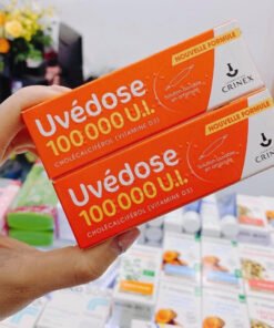 Vitamin D3 Uvedose liều cao 100000 UI-1 liều cho 3 tháng