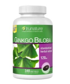 Viên uống dưỡng não Ginkgo Biloba 120mg (340 viên/hộp)