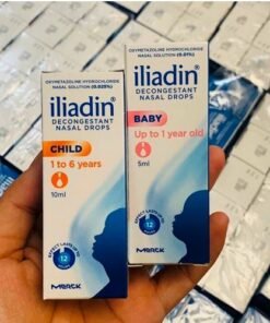 Nhỏ Mũi Iliadin Dành Cho Trẻ Sơ Sinh Và Trẻ Nhỏ, 0.01%