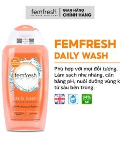 Dung Dịch Vệ Sinh Phụ Nữ Femfresh Daily Intimate Wash 250ml Anh Quốc