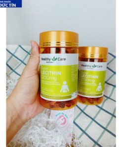 Mầm đậu nành Úc Healthy Care Super lecithin 1200mg - 100 viên