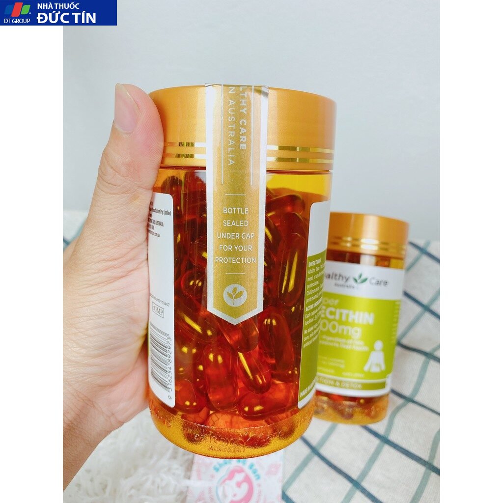Mầm đậu nành Úc Healthy Care Super lecithin 1200mg - 100 viên 2 Mầm đậu nành Úc Healthy Care Super lecithin 1200mg - 100 viên - Ảnh 2
