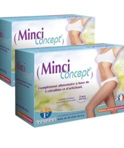 Giảm cân Minci Concept, Pháp (30 gói) giảm mỡ bụng eo đùi cho phụ nữ an toàn, không gây mệt mỏi, mất nước