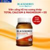 [NK Úc] Viên uống hỗ trợ xương khớp Total Calcium & Magnesium + D3 Blackmores Úc 200 viên - TD Shop