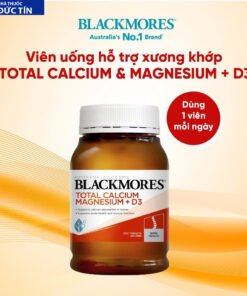 [NK Úc] Viên uống hỗ trợ xương khớp Total Calcium & Magnesium + D3 Blackmores Úc 200 viên - TD Shop