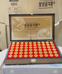 An Cung Ngưu Hoàng Hoàn Samsung Hàn Quốc, Hộp Gỗ 60 Viên, Giúp Bổ Não Và Ngăn Ngừa Tai Biến Đột Quỵ 8 a4 3