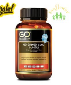 Alternative view of Viên Uống Bổ Não Go Ginkgo 9000mg 1 A Day New Zealand Hỗ Trợ Cải Thiện Trí Nhớ 60 viên