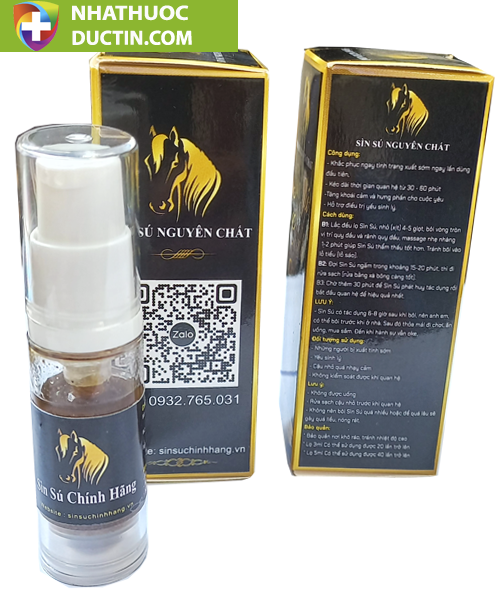 Sìn sú nước chính hãng nguyên chất 3 Sìn sú nước chính hãng nguyên chất - Ảnh 3