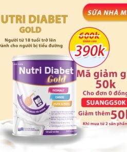 Alternative view of Sữa Dinh Dưỡng Nutri Diabet Gold Dành Cho Người Tiểu Đường - Sữa Nutri Ổn Định Đường Huyết, Ngừa Biến Chứng Tiểu Đường