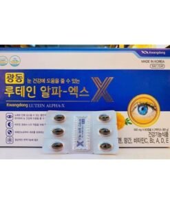 Viên Uống Bổ Mắt Kwangdong Hàn Quốc, Hộp 120 Viên, Bảo Vệ Sức Khỏe Đôi Mắt, Giữ Mắt Sáng Tinh Anh 10 m5