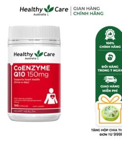 Alternative view of Viên uống bổ tim mạch Healthy Care Coenzyme Q10 100 viên