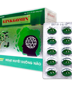 Alternative view of Ginkgomin Platinum hoạt huyết bổ não chính hãng