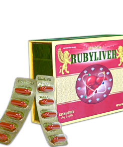 Alternative view of Bảo vệ gan Ruby Liver hộp 60 viên,Giúp thanh nhiệt, giải độc, mát gan