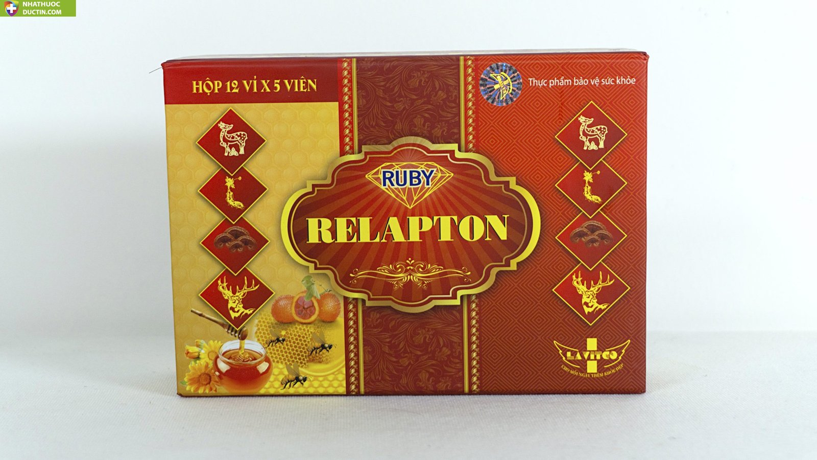 Ruby Relapton,Sâm Ruby Relapton hộp 60 viên,Tăng cường đề kháng 1 Ruby Relapton,Sâm Ruby Relapton hộp 60 viên,Tăng cường đề kháng
