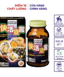 Alternative view of Viên Uống Bổ Gan, Mát Gan, Giải Độc Gan, Tăng Cường Sinh Lý Nam Orihiro Hàu Nghệ Nhật Bản 180 Viên