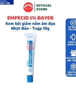Kem bôi giảm nấm âm đạo Empecid 1% Bayer Nhật Bản - Tuýp 10g