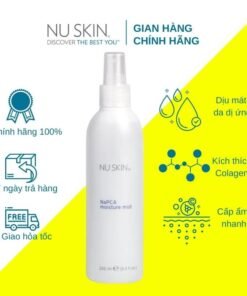 Alternative view of Xịt khoáng dưỡng ẩm Nuskin NaPCA Moisture Mist chống lão hóa 250ml