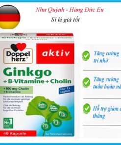 Alternative view of viên uống Bổ não Ginkgo Doppel herz 40v Hàng Đức