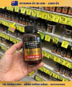 Alternative view of Viên uống bổ não Ginkgo 9000, lọ 60 viên, Hàng úc đi air