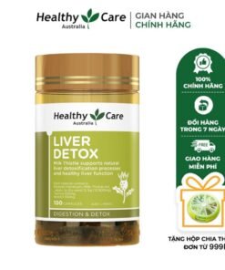 Alternative view of Viên uống thải độc gan Healthy Care Liver Detox 100 viên